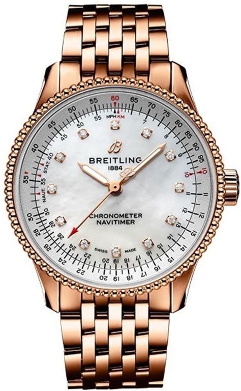 breitling women's watches|breitling navitimer diamond bezel.